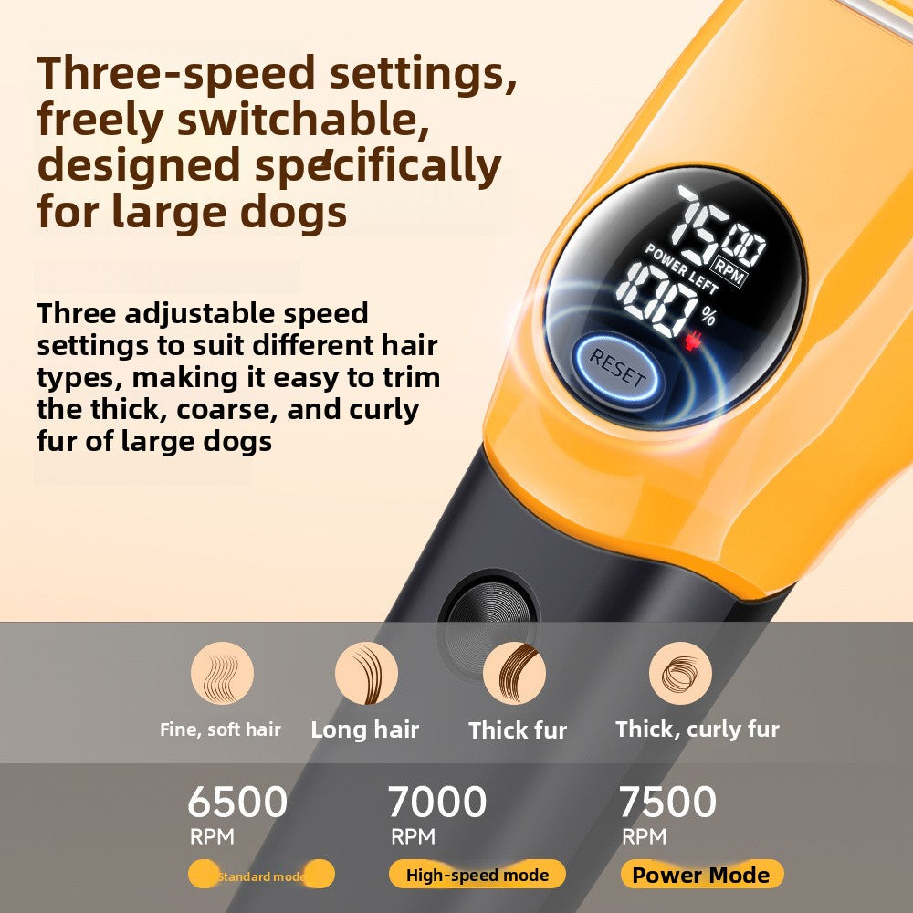 Electric Pet Grooming Clipper for Dogs & Cats