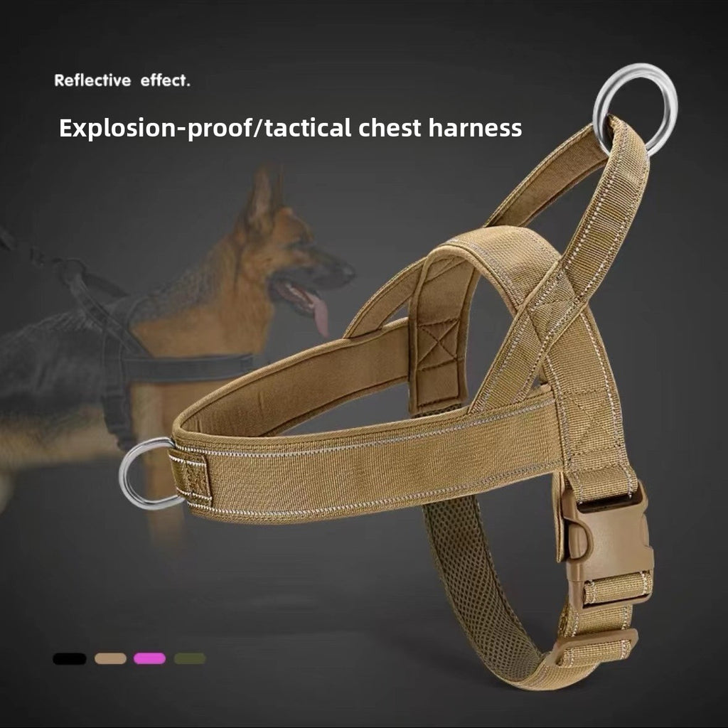 Tactical Dog Harness & Leash Set
