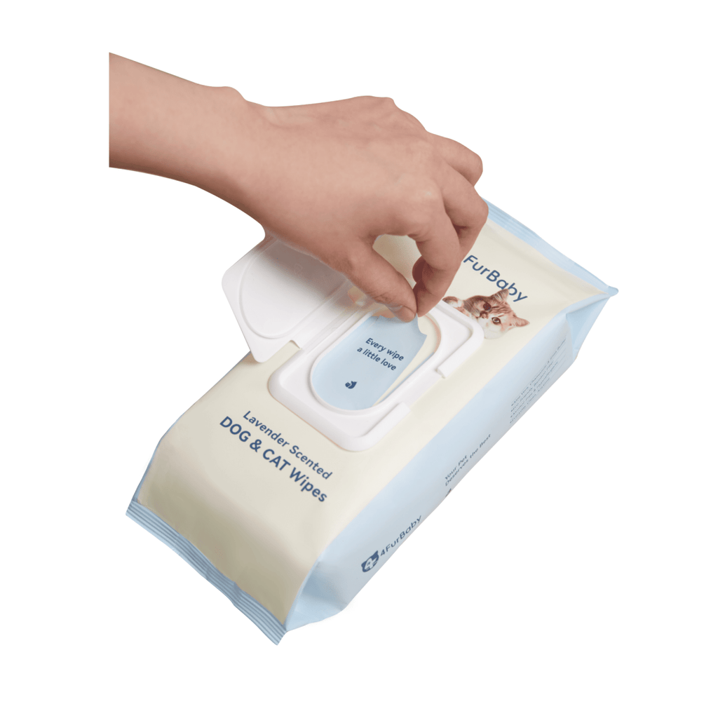Plant-Based Dog & Cat Grooming Wipes – Gentle & Compostable Pet Wipes