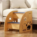 Elevate Your Pet's Comfort with Our Stylish Non-Slip Wooden Dog Stairs for High Beds and Couches