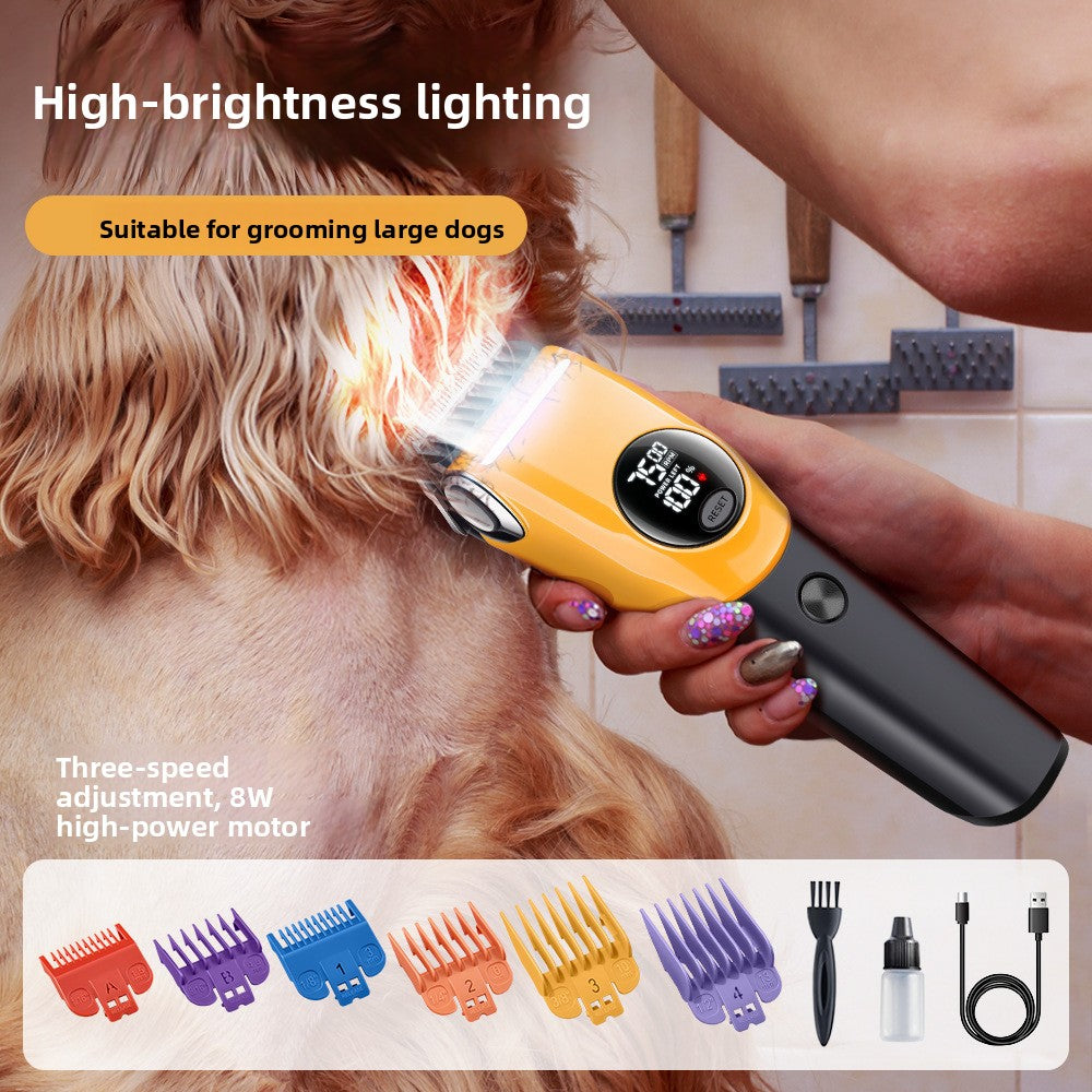 Electric Pet Grooming Clipper for Dogs & Cats