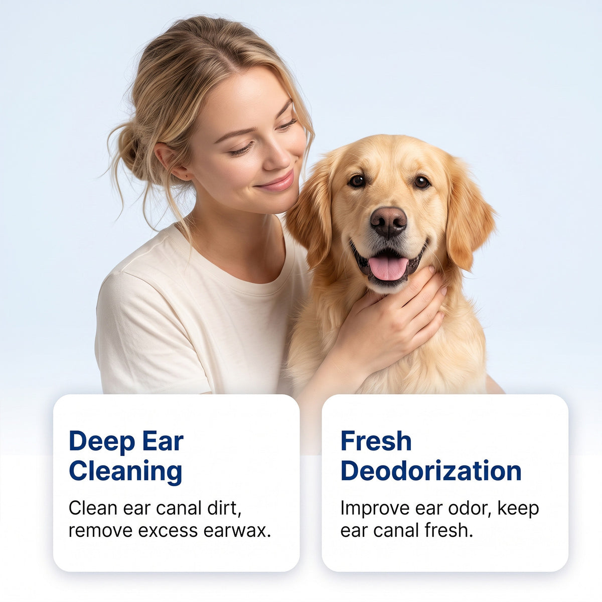 Gentle Ear Wash for Dogs & Cats