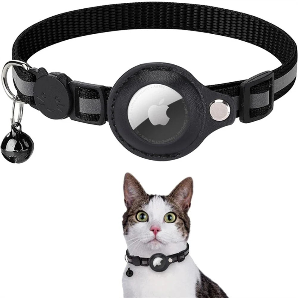 Ensure Your Cat's Safety with Our GPS Tracking Collar - Quick-Release Fastener & Reflective Design for Nighttime Visibility