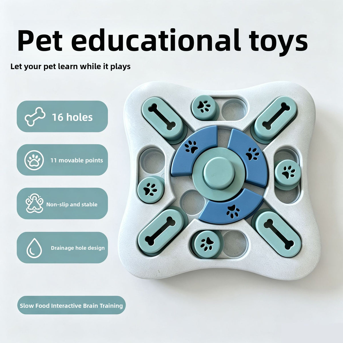 Dog Slow Feeder Bowl