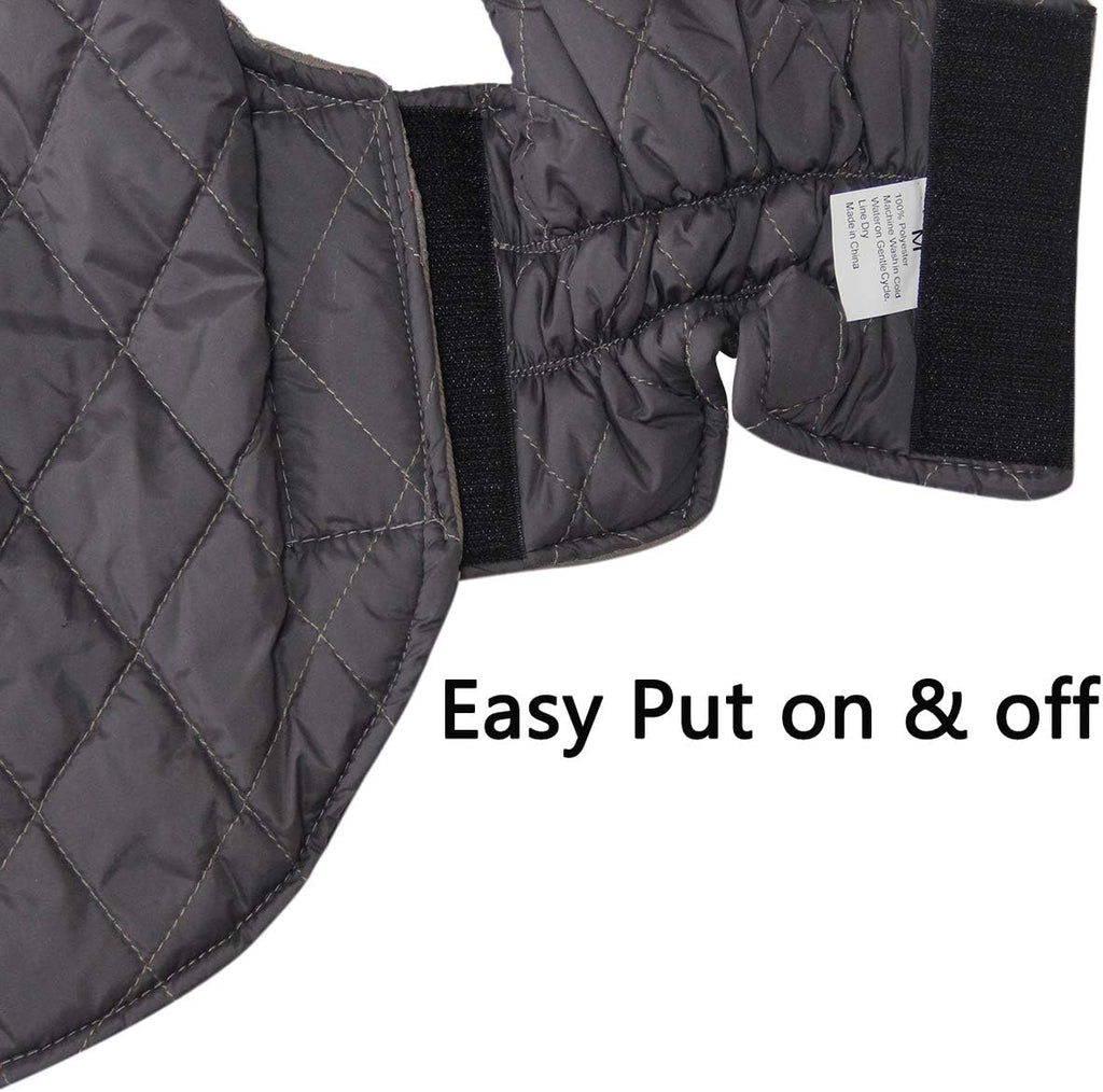 Cozy Reversible Dog Coat for Small Breeds with Dual Leash Openings - Perfect for Winter Adventures