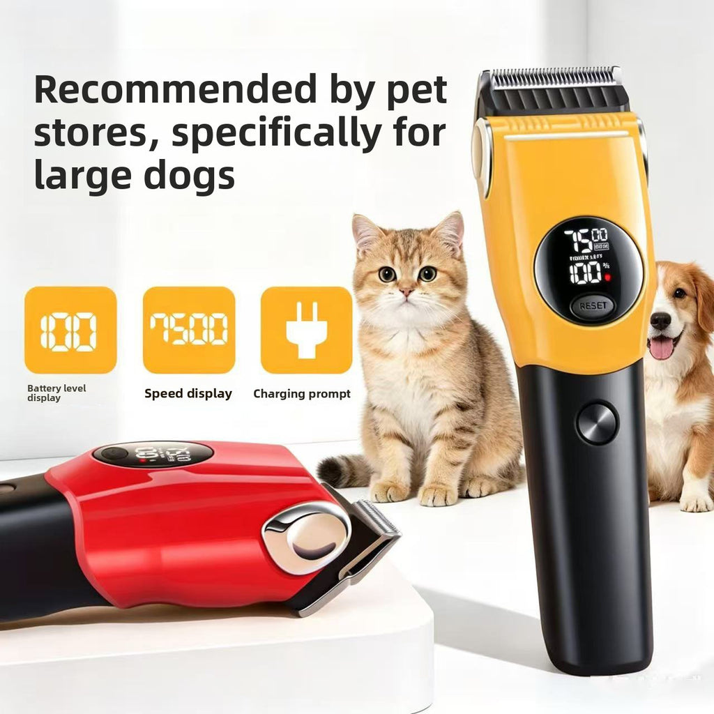 Electric Pet Grooming Clipper for Dogs & Cats
