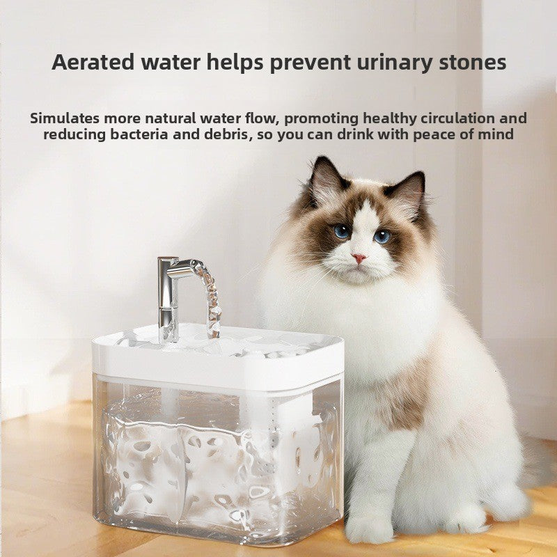 Automatic Pet Water Dispenser with Filtration