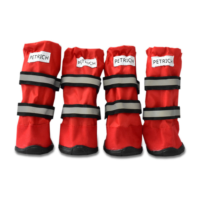 Waterproof Dog Boots, Set of 4