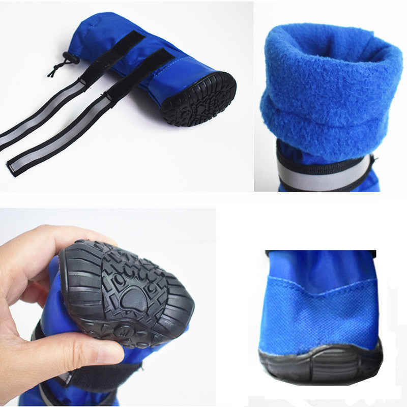 Waterproof Dog Boots, Set of 4