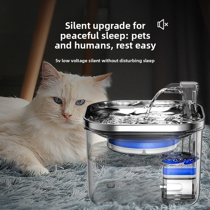 Stainless Steel Pet Water Fountain