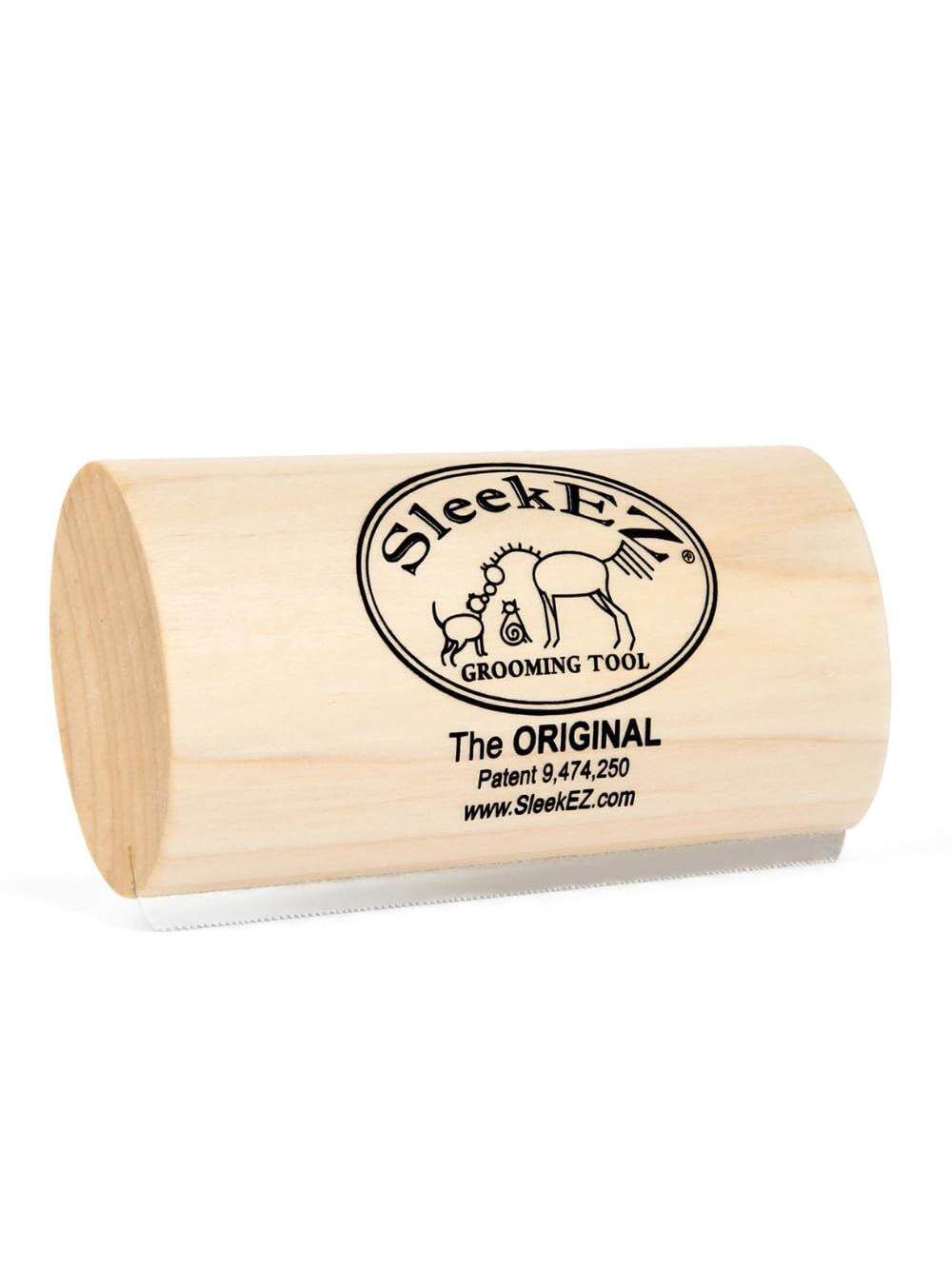 Solid Wood Pet Grooming Brush for Dogs, Cats & Horses