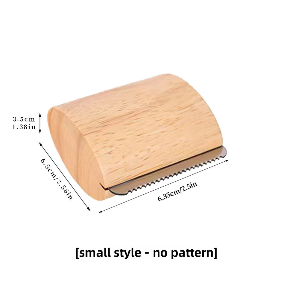 Solid Wood Pet Grooming Brush for Dogs, Cats & Horses