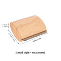 Solid Wood Pet Grooming Brush for Dogs, Cats & Horses