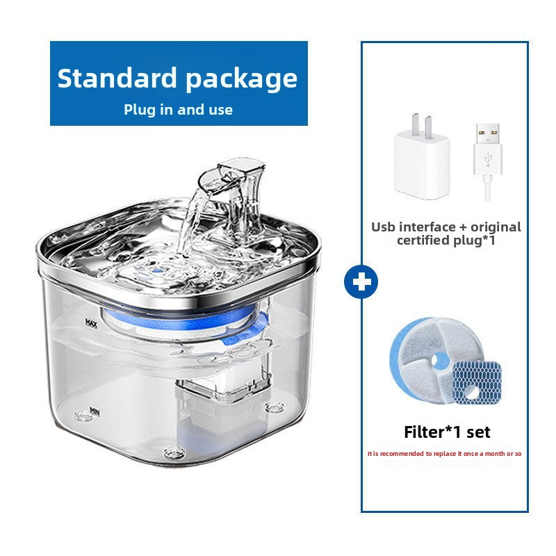 Stainless Steel Pet Water Fountain