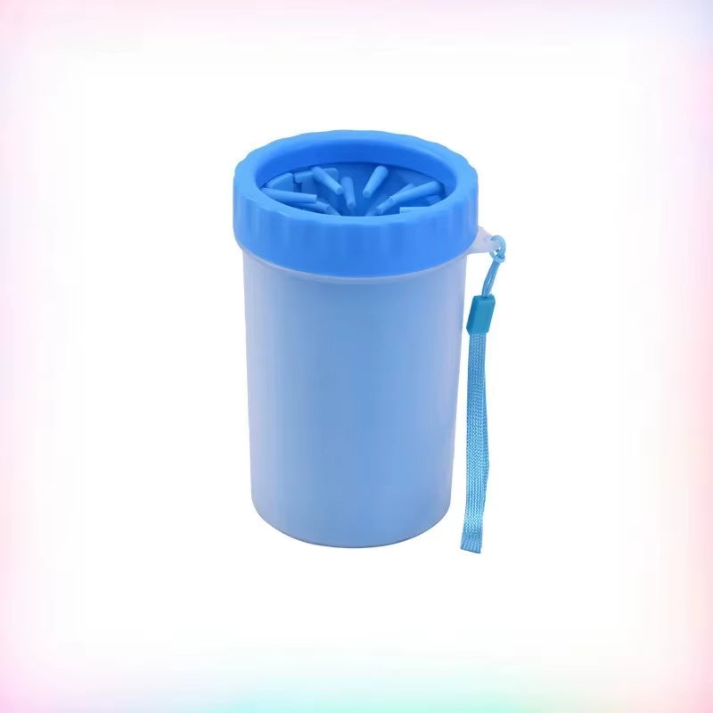 Dog Paw Cleaner Foot Rotate Deep Wash Cup Housebreak Cat Paw Cleaning Cup Cleaning Dirty Mud Automatic Pet Foot Paw Washing Cup