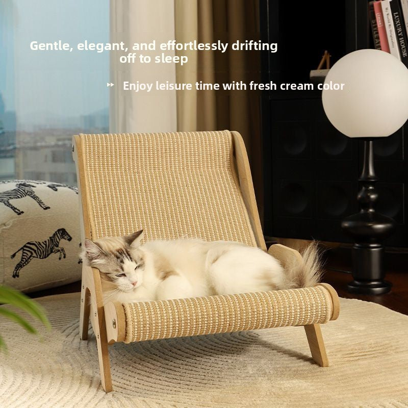 Sisal Cat Scratcher Lounger & Replacement Pads