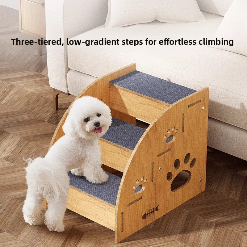 Non-Slip Pet Stairs for Beds & Sofas
