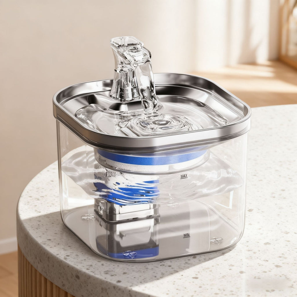 Stainless Steel Pet Water Fountain