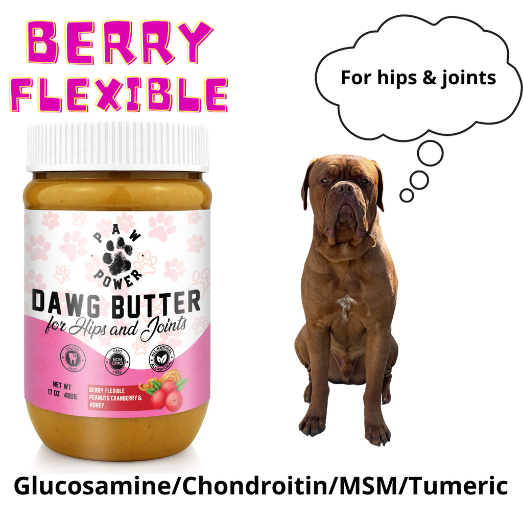 Dawg Butter Berry Flexible Peanut Butter Dog Treat