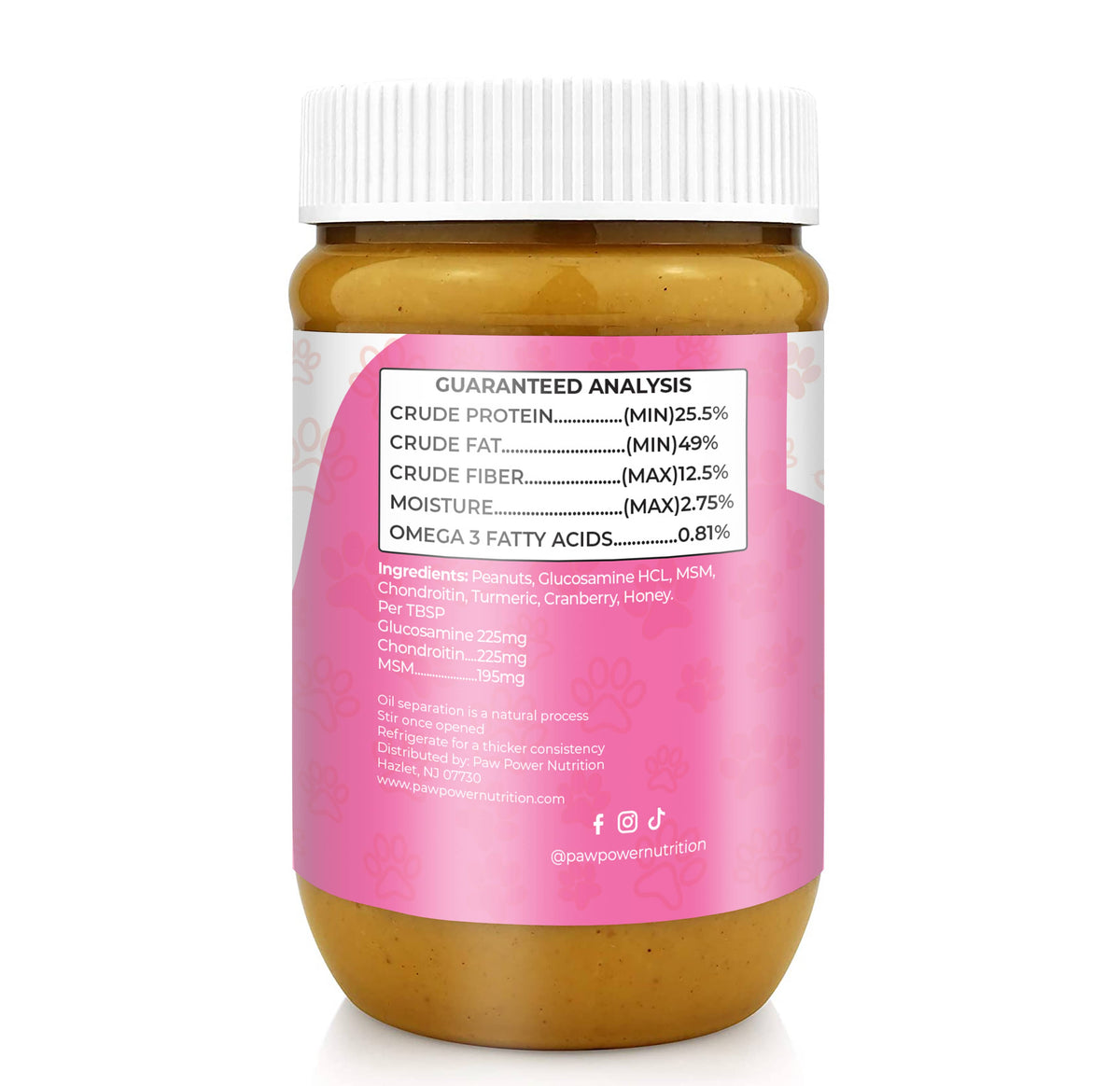 Dawg Butter Berry Flexible Peanut Butter Dog Treat