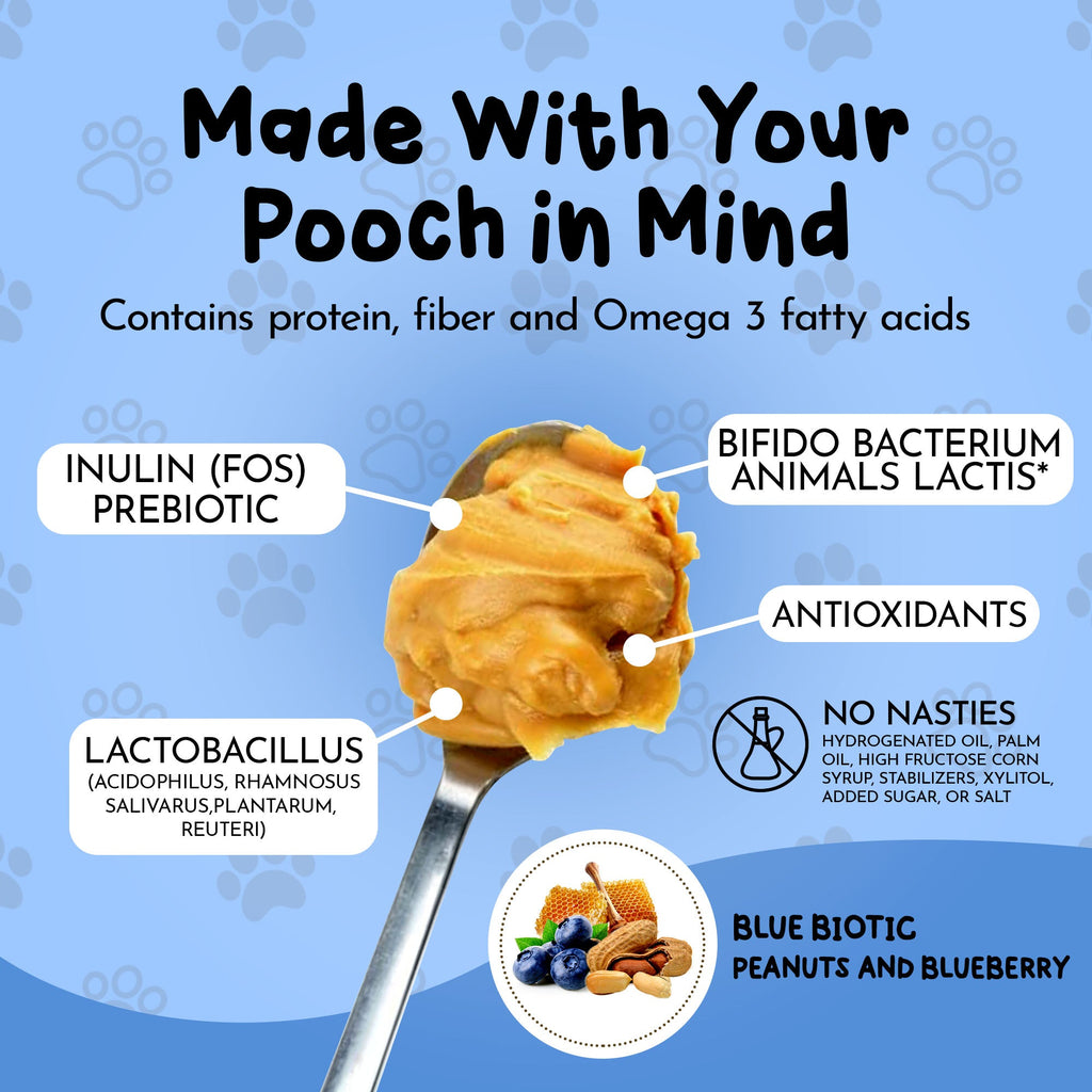 Dawg Butter Blue Biotic Peanut Butter Dog Treat