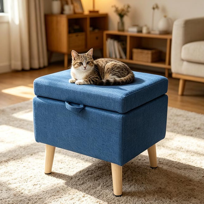 Pine Wood Pet Steps