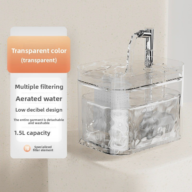 Automatic Pet Water Dispenser with Filtration