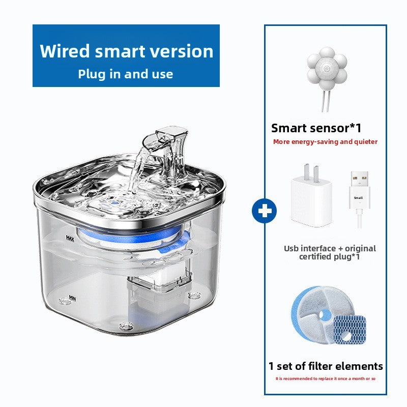 Stainless Steel Pet Water Fountain