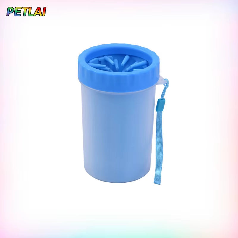 Dog Paw Cleaner Foot Rotate Deep Wash Cup Housebreak Cat Paw Cleaning Cup Cleaning Dirty Mud Automatic Pet Foot Paw Washing Cup