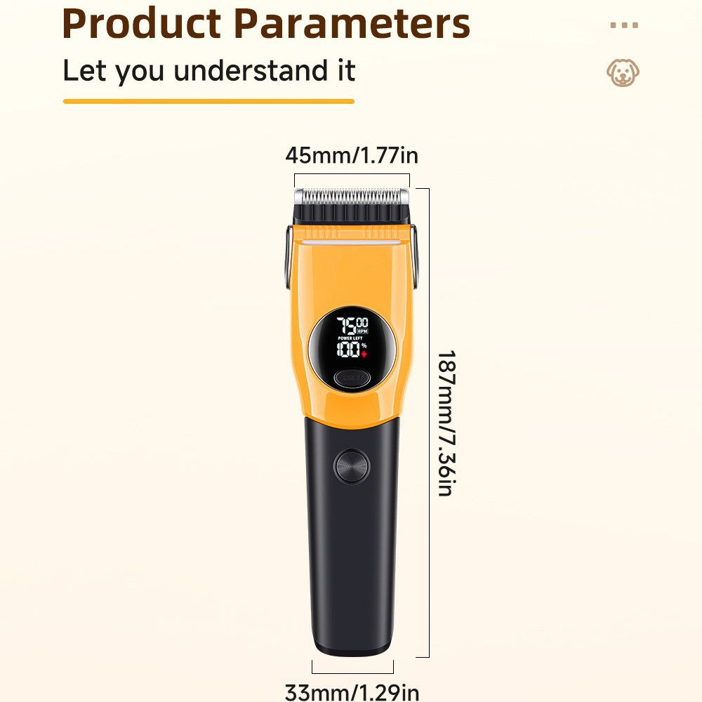 Electric Pet Grooming Clipper for Dogs & Cats