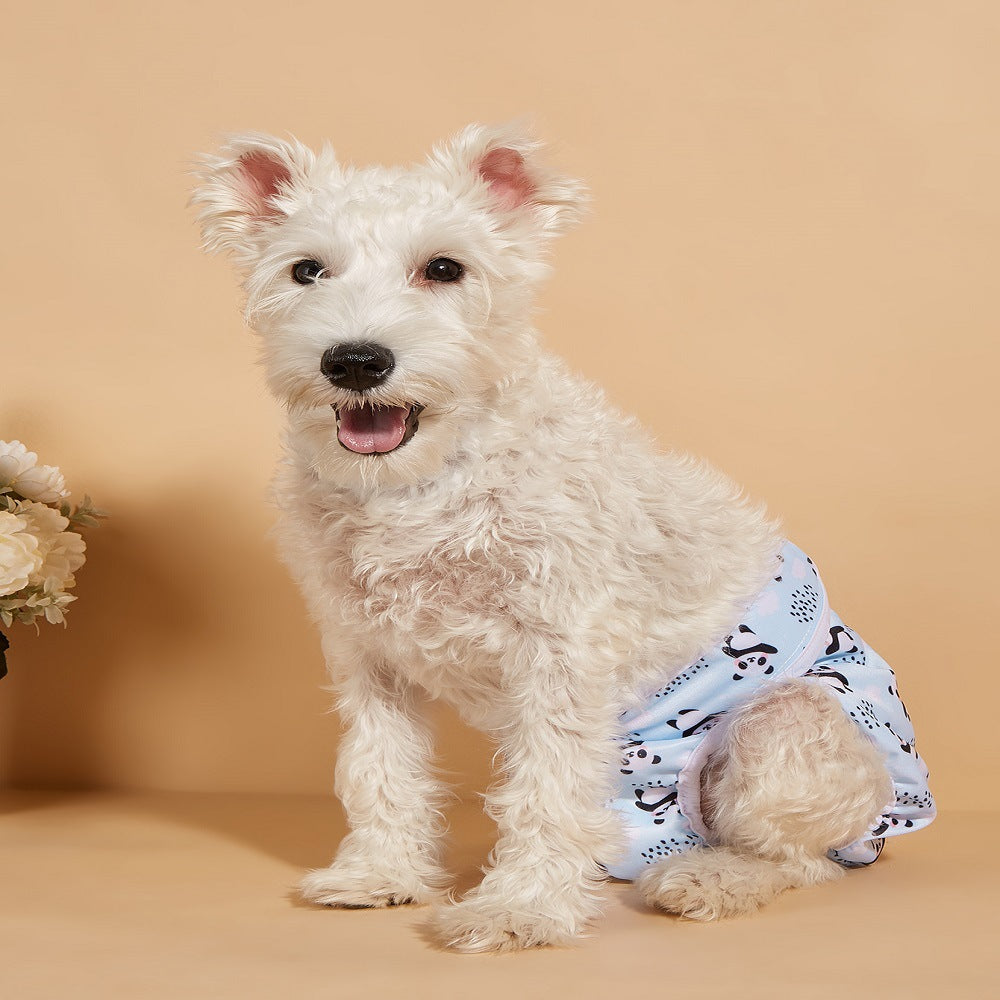 Printed Protective Pants for Female Dogs