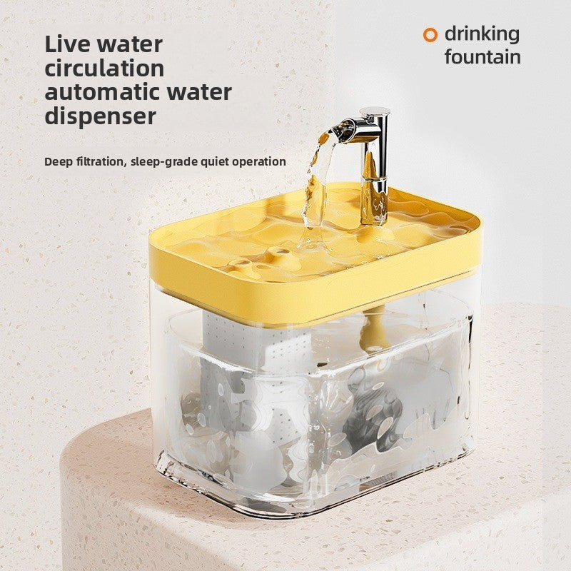 Automatic Pet Water Dispenser with Filtration